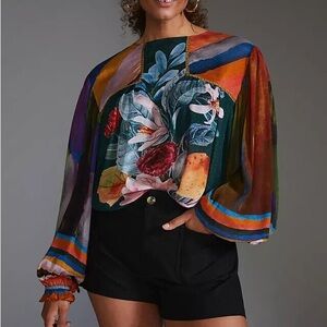 BI-nk Miranda Peasant Blouse